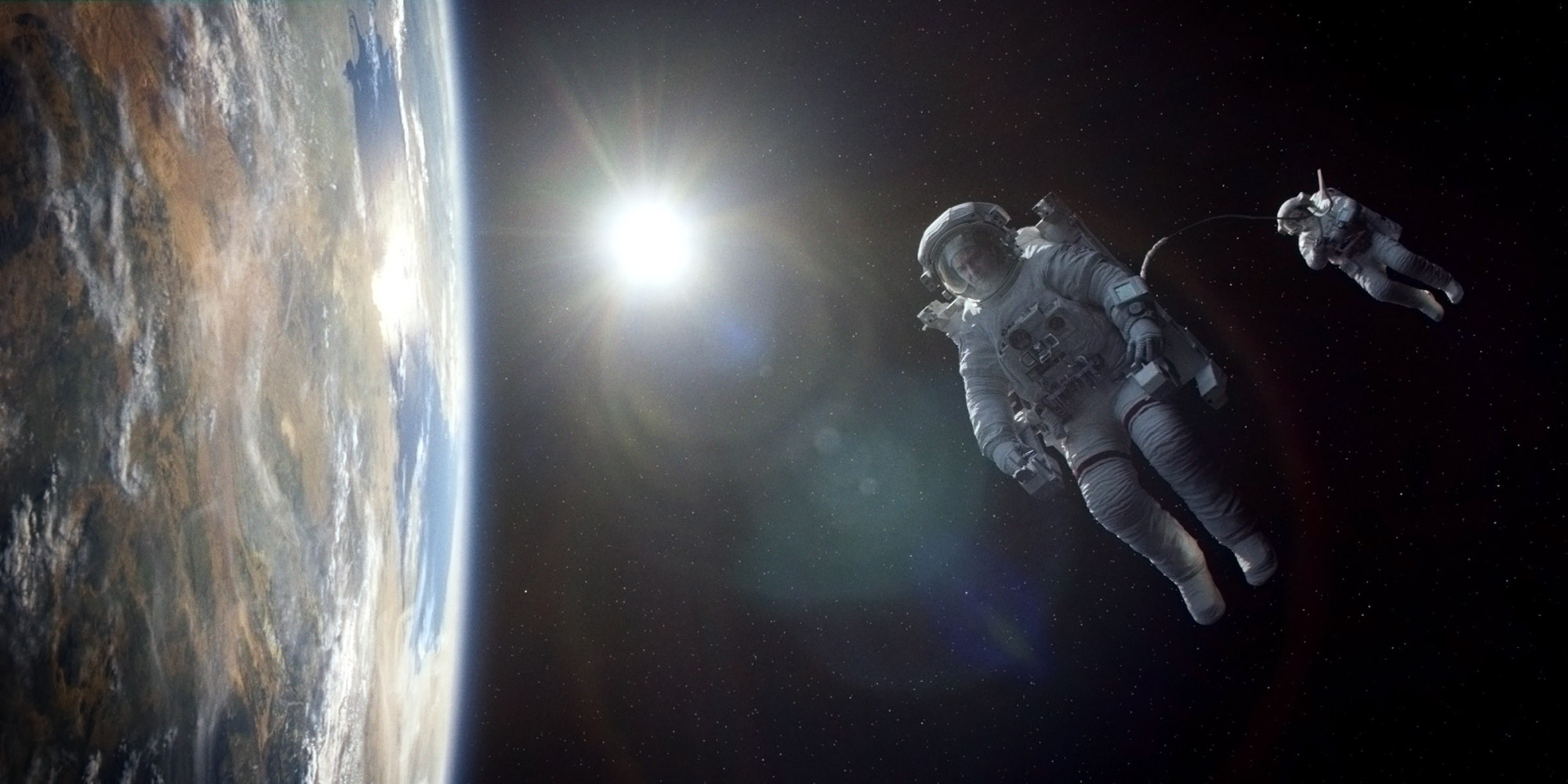 This film image released by Warner Bros. Pictures shows a scene from "Gravity." (AP Photo/Warner Bros. Pictures)