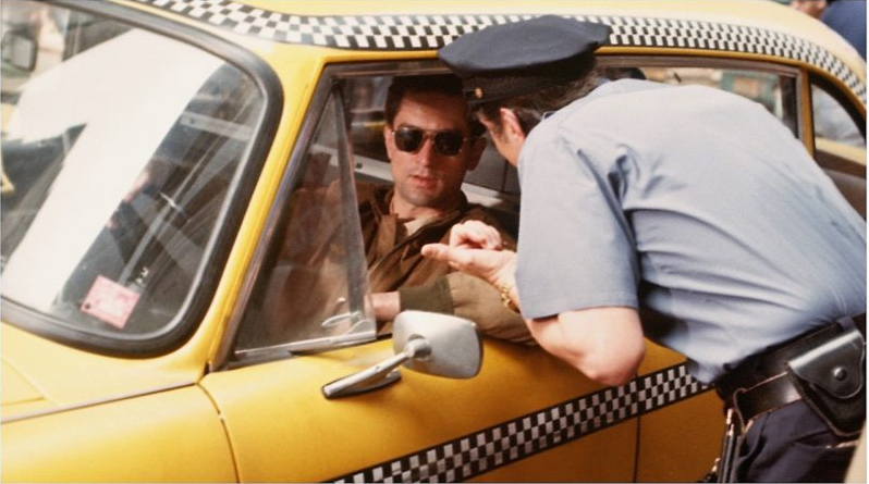 Robert de Niro dans le film Taxi Driver