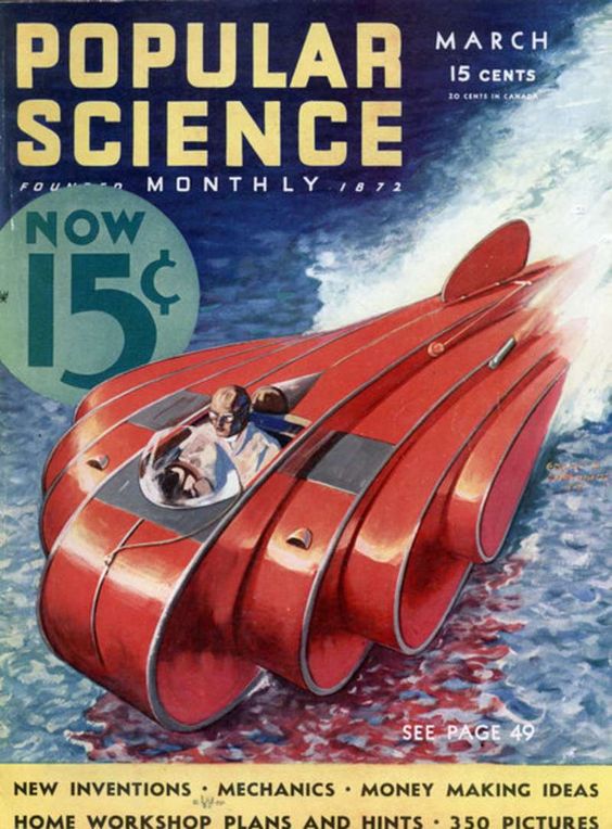 Couverture du magazine Popular Science